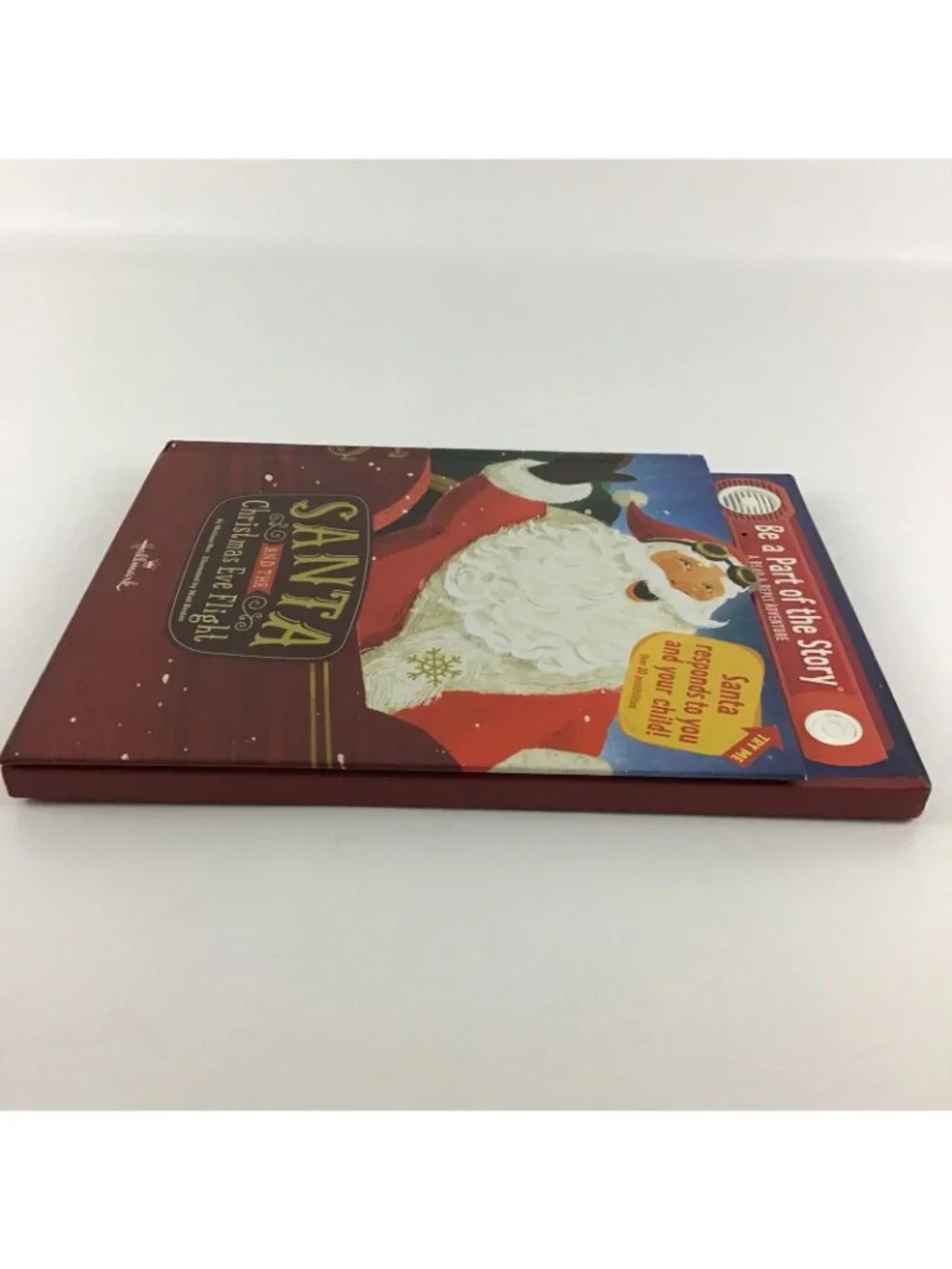 Hallmark Santa And The Christmas Eve Flight Book A Read & Replay Adventure 2013